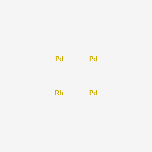 molecular formula Pd3Rh B12538560 Palladium--rhodium (3/1) CAS No. 691013-45-3