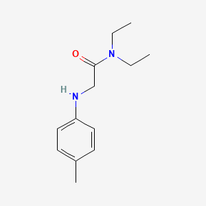 molecular formula C13H20N2O B12538775 N,N-Diethyl-N~2~-(4-methylphenyl)glycinamide CAS No. 142713-10-8