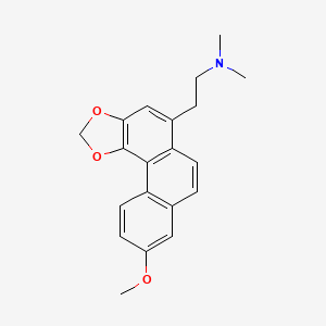 molecular formula C20H21NO3 B1253896 Uvariopsine 