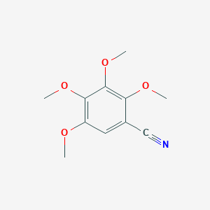 molecular formula C11H13NO4 B12539020 2,3,4,5-Tetramethoxybenzonitrilato CAS No. 675584-08-4
