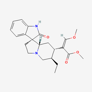 molecular formula C22H28N2O4 B1253904 Rhynchophylline 