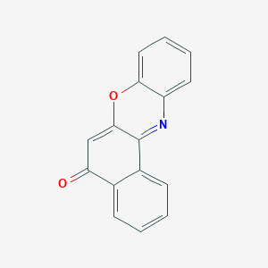 molecular formula C16H9NO2 B1253911 5H-benzo[a]phenoxazin-5-one CAS No. 1924-19-2