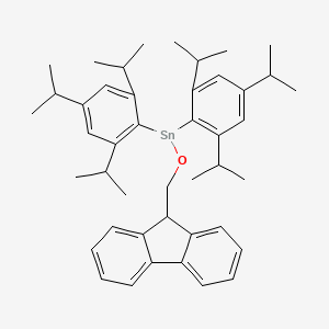 molecular formula C44H57OSn B12539336 CID 78061183 