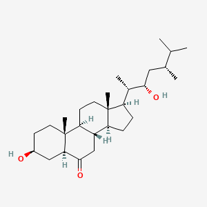 molecular formula C28H48O3 B1253943 Cathasterone CAS No. 168146-23-4