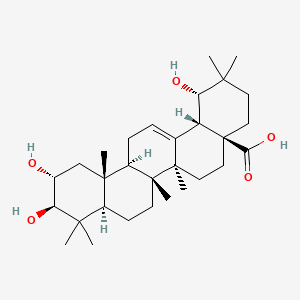 molecular formula C30H48O5 B1253944 Arjunic acid 