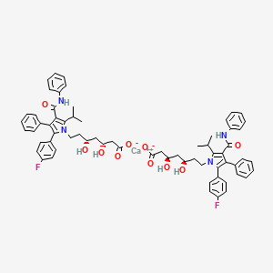 molecular formula C66H68CaF2N4O10 B1253945 ATORVASTATIN CALCIUM 