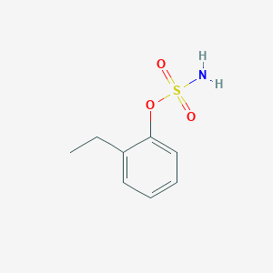 molecular formula C8H11NO3S B12539454 2-Ethylphenyl sulfamate CAS No. 691397-24-7
