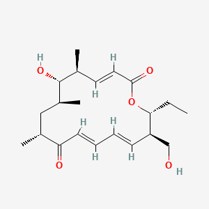 molecular formula C21H32O5 B1253969 Mycinolide IV 