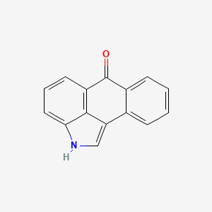molecular formula C15H9NO B1253972 Pyrrolanthrone 