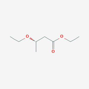 molecular formula C8H16O3 B12539881 Ethyl (3S)-3-ethoxybutanoate CAS No. 670254-39-4