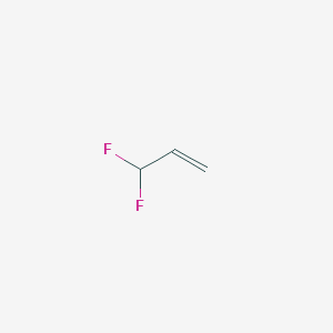 molecular formula C3H4F2 B1253990 3,3-Difluoroprop-1-ene CAS No. 430-62-6