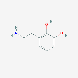 molecular formula C8H11NO2 B1253991 3-(2-Aminoethyl)benzene-1,2-diol CAS No. 579-59-9