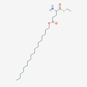 molecular formula C25H49NO3S B12540064 Octadecyl 4-amino-5-(ethylsulfanyl)-5-oxopentanoate CAS No. 661460-01-1