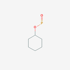 molecular formula C6H11O2P B12540071 Phosphorosooxycyclohexane CAS No. 676329-47-8