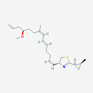 molecular formula C23H35NOS B1254008 Curacin C 