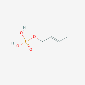 molecular formula C5H11O4P B1254013 Dimethylallyl phosphate 