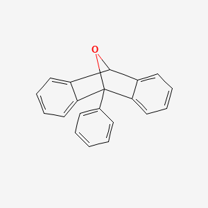 molecular formula C20H14O B12540231 9,10-Epoxyanthracene, 9,10-dihydro-9-phenyl- CAS No. 142230-36-2