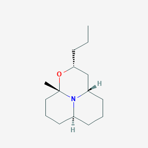 molecular formula C15H27NO B1254037 Porantheridine 