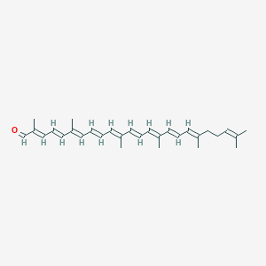 molecular formula C30H40O B1254038 Apo-8'-lycopenal 