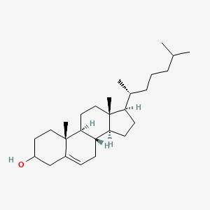 molecular formula C27H46O B1254041 Cholest-5-en-3-ol 