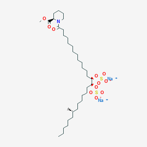 molecular formula C36H67NNa2O11S2 B1254049 penasulfate A 