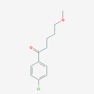 molecular formula C12H15ClO2 B125406 1-(4-Chlorophenyl)-5-methoxy-1-pentanone CAS No. 1346603-14-2