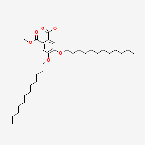 molecular formula C34H58O6 B12540605 Dimethyl 4,5-bis(dodecyloxy)phthalate CAS No. 681459-11-0