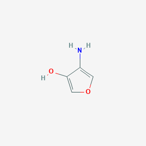 molecular formula C4H5NO2 B125408 4-Aminofuran-3-ol CAS No. 149193-97-5