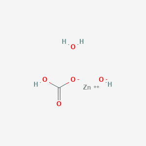 molecular formula CH4O5Zn B12540800 Zinc hydrogen carbonate hydroxide--water (1/1/1/1) CAS No. 674283-18-2