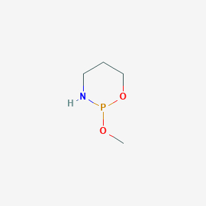 molecular formula C4H10NO2P B12540861 2-Methoxy-1,3,2-oxazaphosphinane CAS No. 865434-41-9