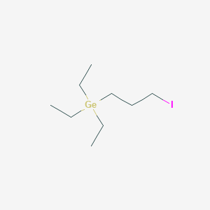 molecular formula C9H21GeI B12540996 Triethyl(3-iodopropyl)germane CAS No. 827032-64-4