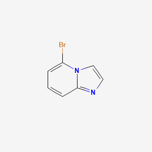 molecular formula C7H5BrN2 B1254105 5-Bromoimidazo[1,2-a]pyridine CAS No. 69214-09-1