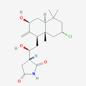 molecular formula C20H30ClNO4 B125411 Chlorolissoclimide CAS No. 148717-91-3