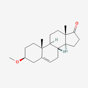 molecular formula C20H30O2 B1254116 3beta-Methoxy-5-androsten-17-one CAS No. 10457-69-9