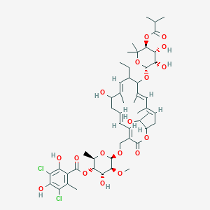 molecular formula C51H72Cl2O18 B1254118 Lipiarmycin a4 