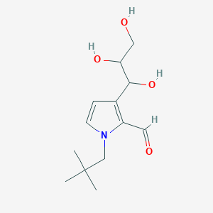 molecular formula C13H21NO4 B1254120 Neopentyl glycosyl pyrrole 