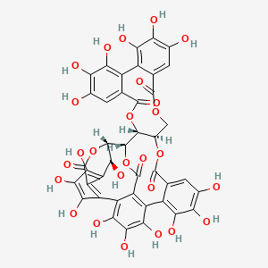 molecular formula C41H26O26 B1254123 Unii-BZ58qsx2MQ 