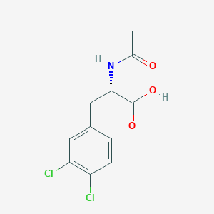 molecular formula C11H11Cl2NO3 B12541243 N-Acetyl-3,4-dichlorophenylalanine 