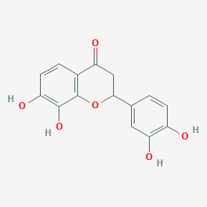 B1254125 3',4',7,8-Tetrahydroxyflavanone CAS No. 489-73-6