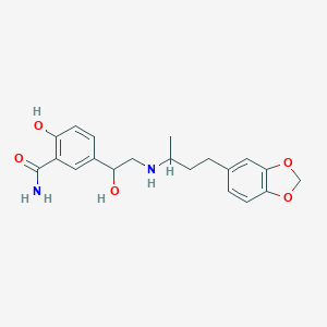 molecular formula C20H24N2O5 B125413 Medroxalol CAS No. 56290-94-9