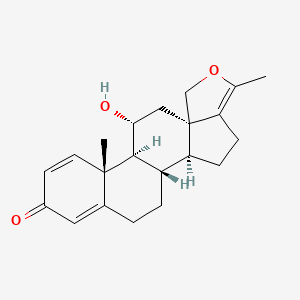 molecular formula C21H26O3 B1254157 Pubadysone 