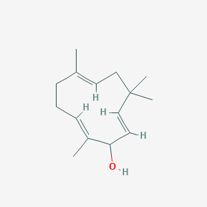 molecular formula C15H24O B1254165 8-Hydroxy-alpha-humulene 