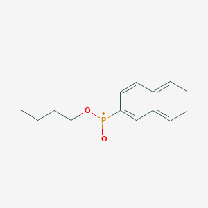 molecular formula C14H16O2P+ B12541707 Butoxy(naphthalen-2-yl)oxophosphanium CAS No. 821009-68-1