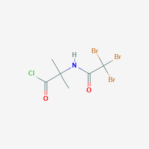 molecular formula C6H7Br3ClNO2 B12541757 Propanoyl chloride, 2-methyl-2-[(tribromoacetyl)amino]- CAS No. 666200-91-5
