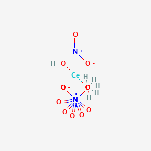 molecular formula CeH6N6O18 B1254184 hexanitratocerate(IV) 