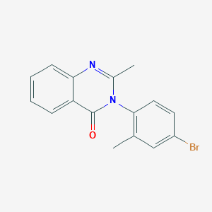 molecular formula C16H13BrN2O B125419 CP-10447 CAS No. 843-93-6