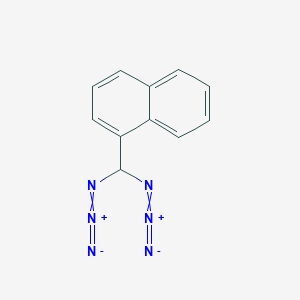 molecular formula C11H8N6 B12542104 1-(Diazidomethyl)naphthalene CAS No. 143468-06-8