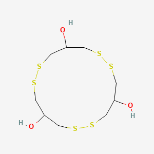 molecular formula C9H18O3S6 B1254212 Gymnorrhizol 