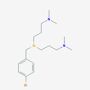 molecular formula C17H30BrN2Si B12542359 CID 78061182 