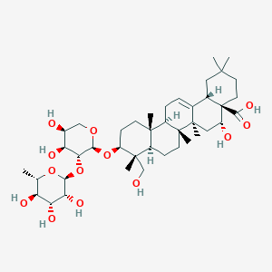 molecular formula C41H66O13 B1254236 Glycoside L-F2 CAS No. 243857-99-0